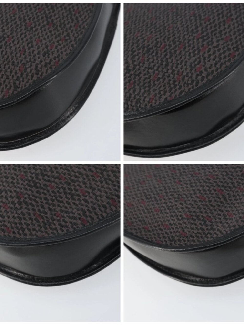 SAINT LAURENT Shoulder Bag PVC Leather Gray Gold Auth bs31403 - Picture 16 of 16